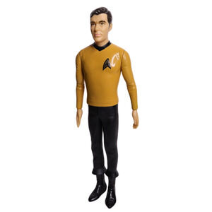 1991 Hamilton Gifts Star Trek Captain Kirk 11" Vinyl Figure - Jointed